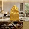 Ấn Rồng Phong thuỷ mạ vàng