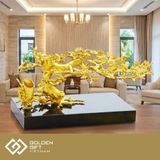 Cành hoa Mai mạ vàng 2 in 1