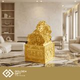 Ấn Rồng Phong thuỷ mạ vàng