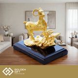 Tượng Dê Vàng Nghênh Phúc
