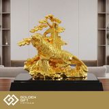 Tượng Hổ Vàng Uy Phong