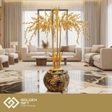 Hũ Lúa Tài Lộc Mạ Vàng