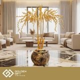 Hũ Lúa Tài Lộc Mạ Vàng