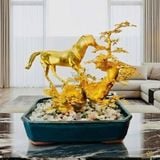 Ngựa Vàng Ngũ Phúc