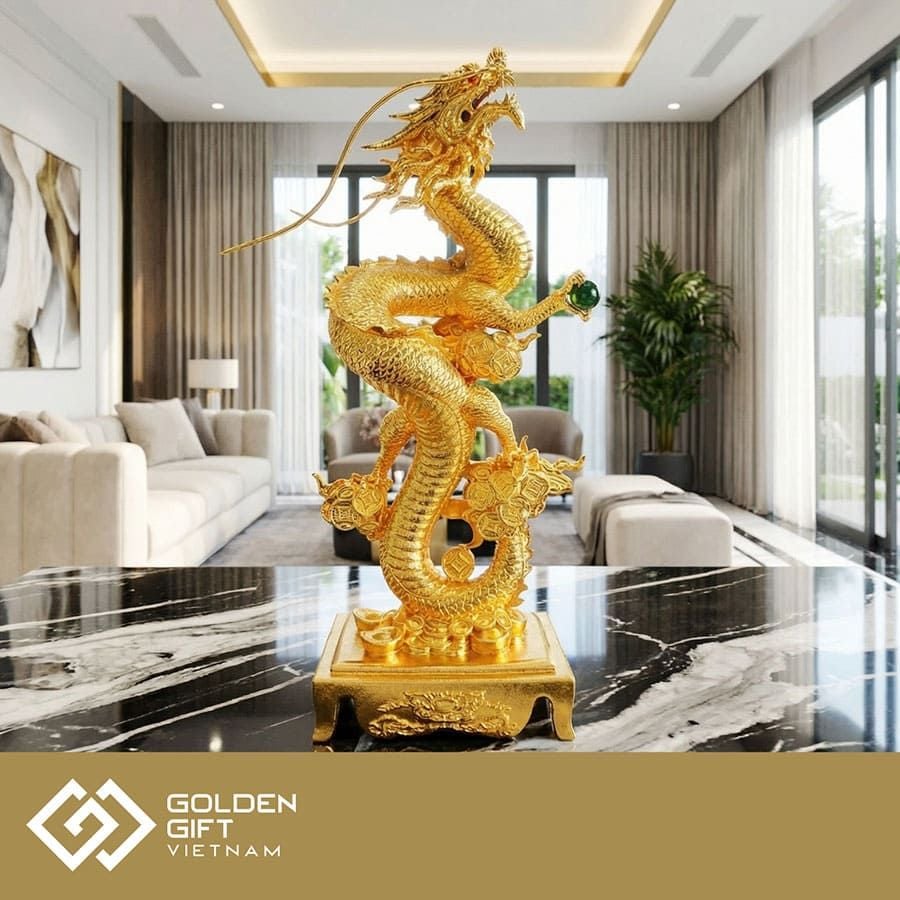 Rồng vàng Thiên Long Nhật Nguyệt