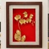 Tranh Hoa Lan Mạ Vàng 24K