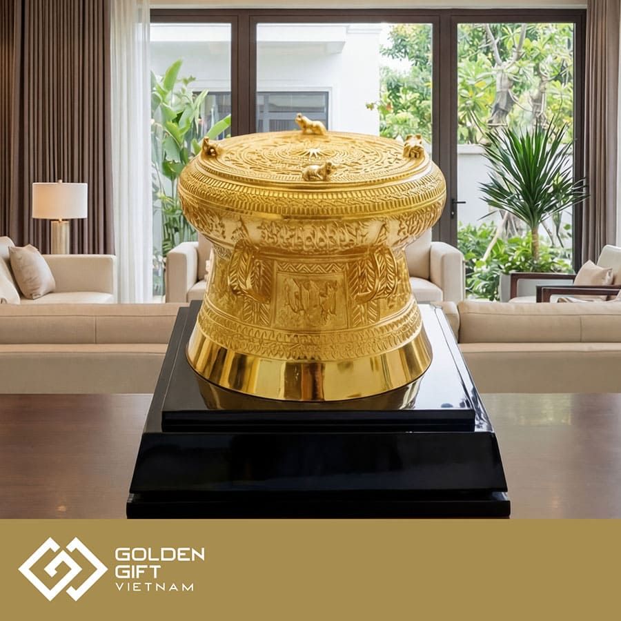 Trống Đồng TDF12 - Trống Đồng Việt Nam cao cấp