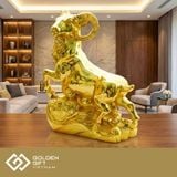 Tượng Dê vàng Bảo An