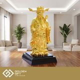 Tượng ông Thần Tài phong thuỷ mạ vàng