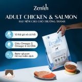  Hạt mềm Zenith cho chó trưởng thành - thịt gà & cá hồi 