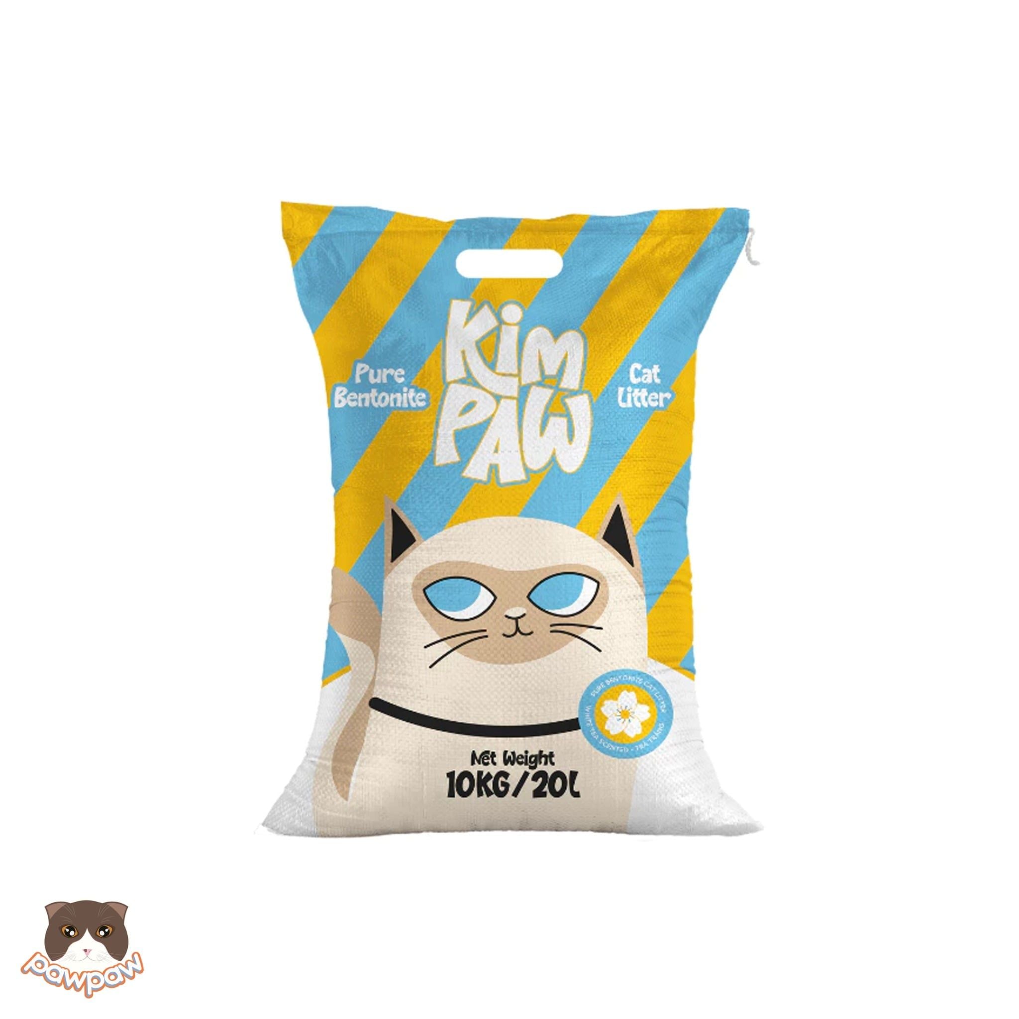  Cát đất sét tự nhiên 100% Kimpaw 20L/10kg 