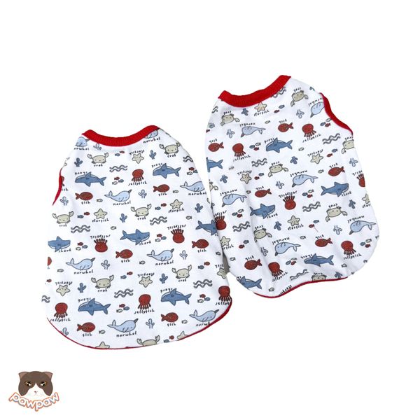  Áo thun hải sản 