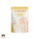  Pate cá ngừ PEPTIDE Alpha Pet 60g cho mèo 