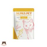  Pate cá ngừ PEPTIDE Alpha Pet 60g cho mèo 