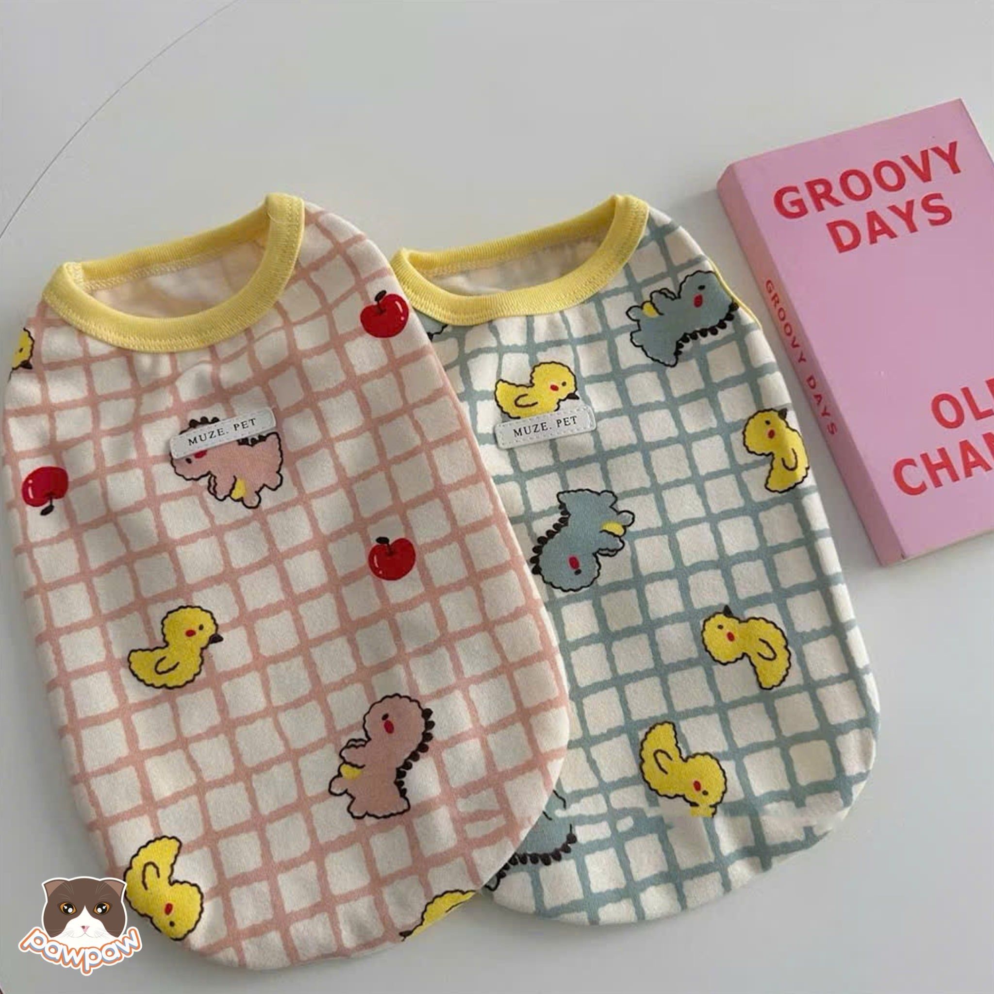  Áo thun sọc cherry 