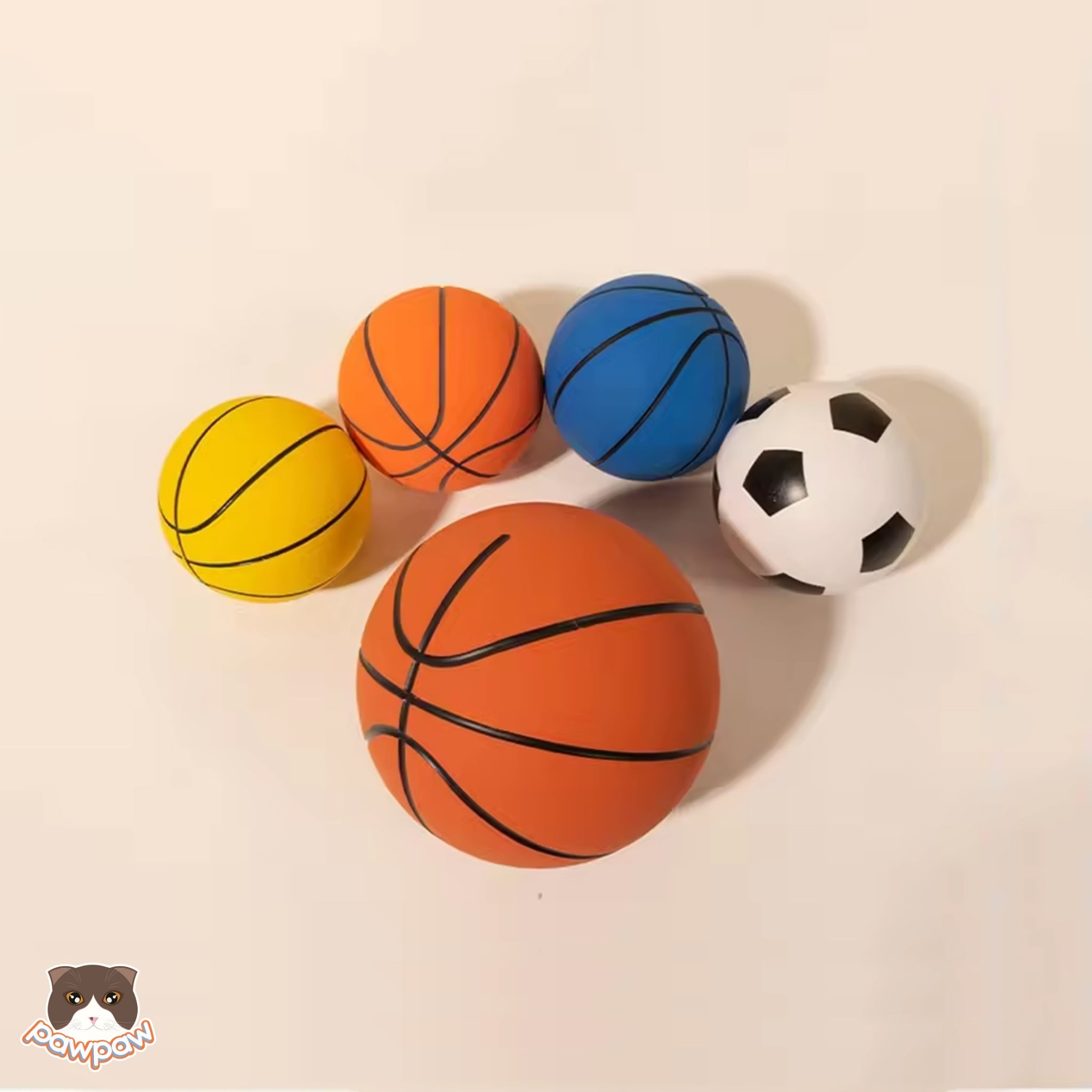  Bóng cao su mềm 6cm 