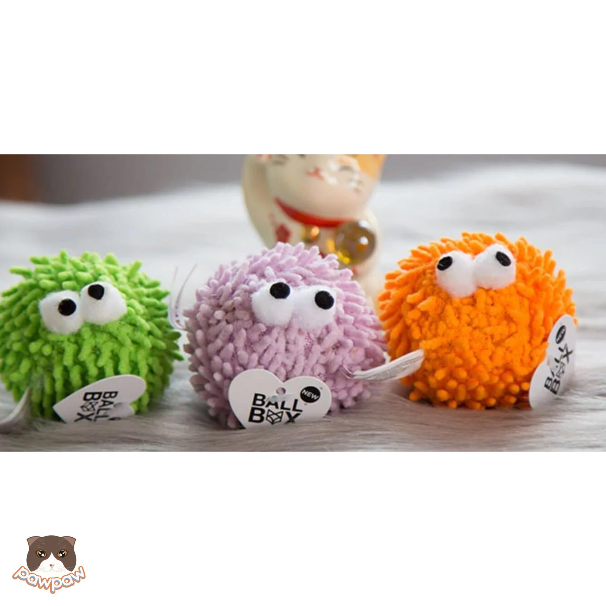  Đồ chơi cho mèo Fofos hình quả bóng hài hước 