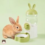  Bình nước gắn chuồng tai thỏ 