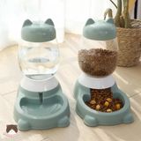  Bát ăn / bát uống tự động hình tai mèo 