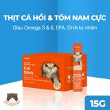  Thức ăn hỗn hợp hoàn chỉnh súp thưởng cho mèo FAENBEI 15g 