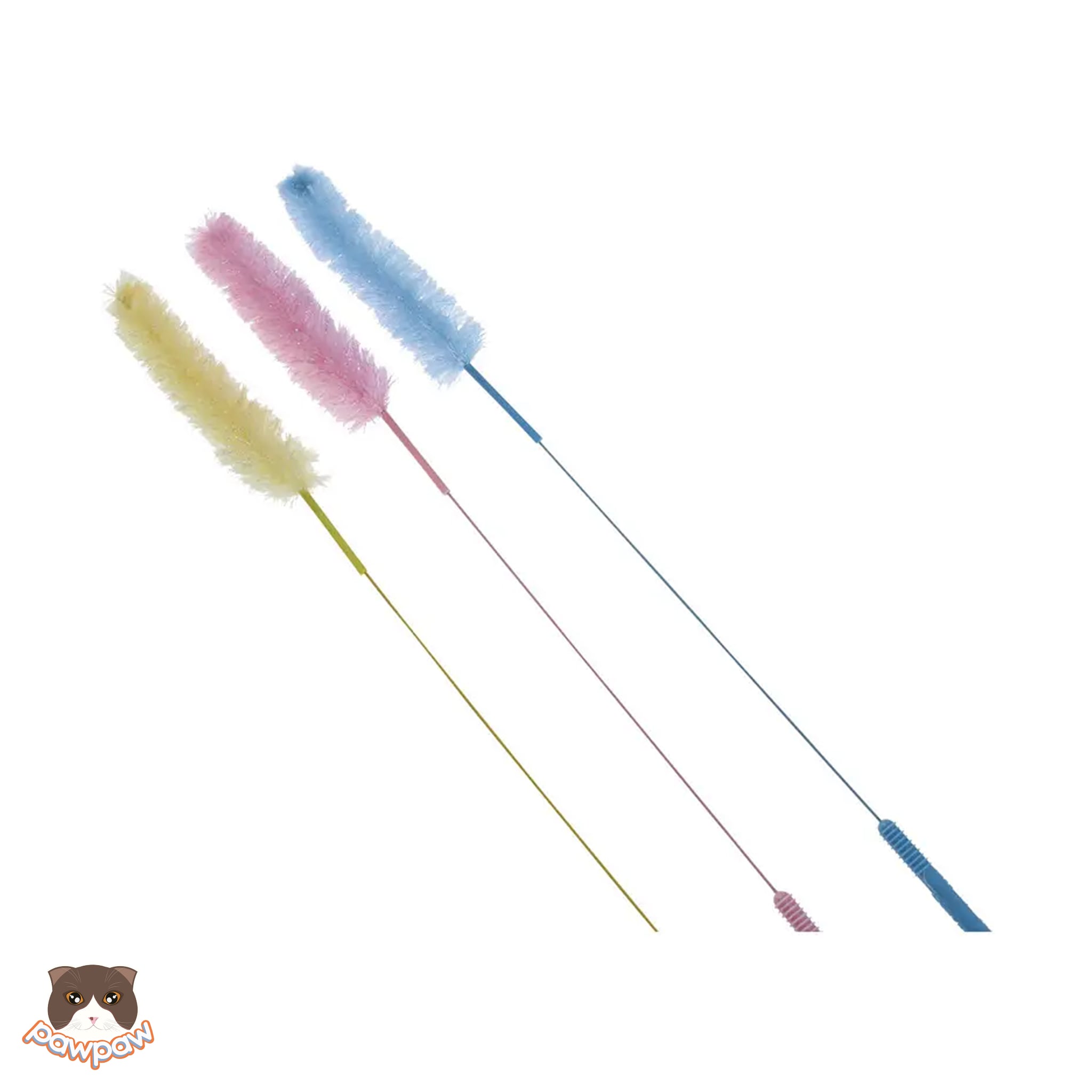  Set 3 cần câu cỏ lau sắc màu CattyMan 