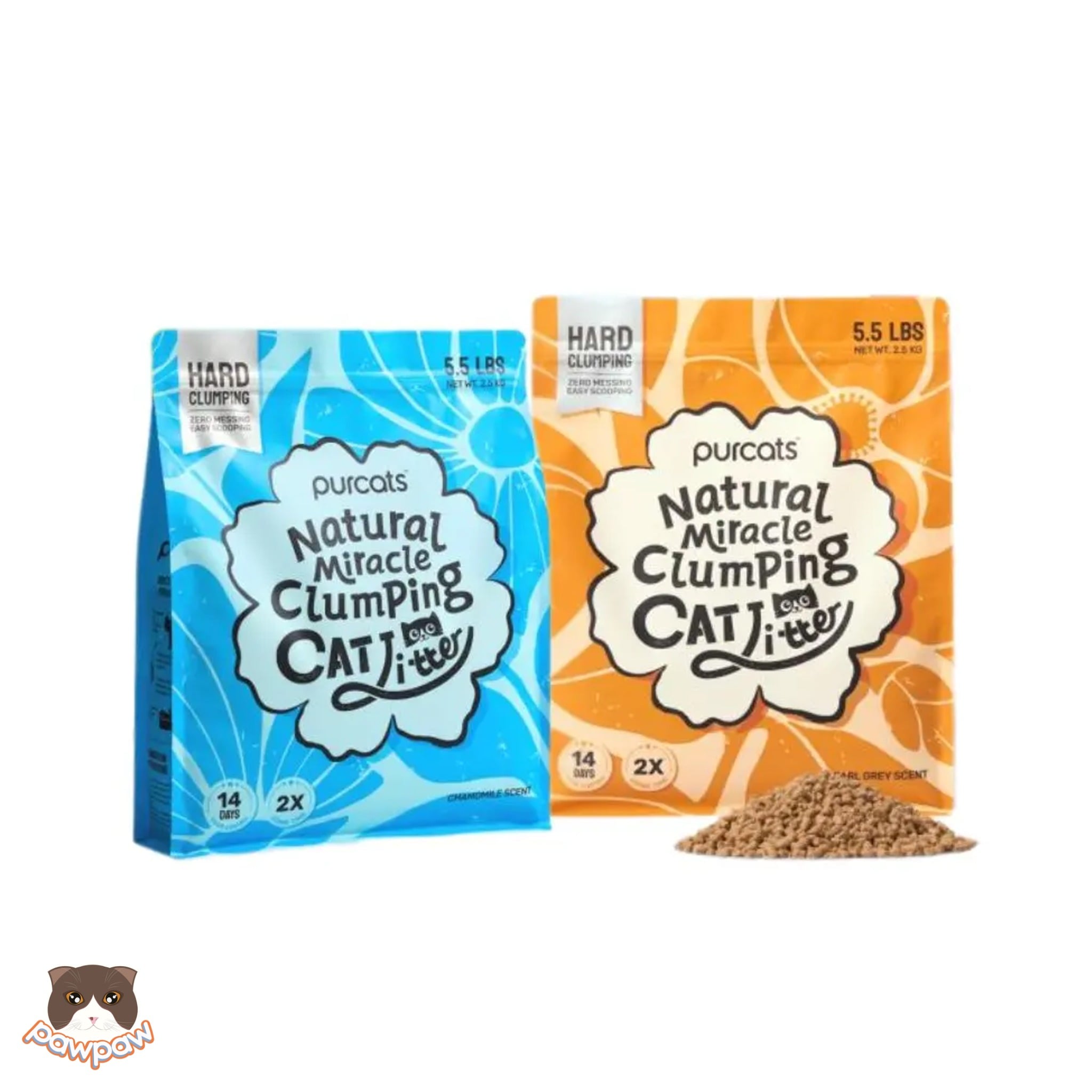  Cát sắn Cature Cassava 2.5kg cho mèo 