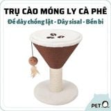  Trụ cào móng cho mèo hình ly cà phê FOFOS 
