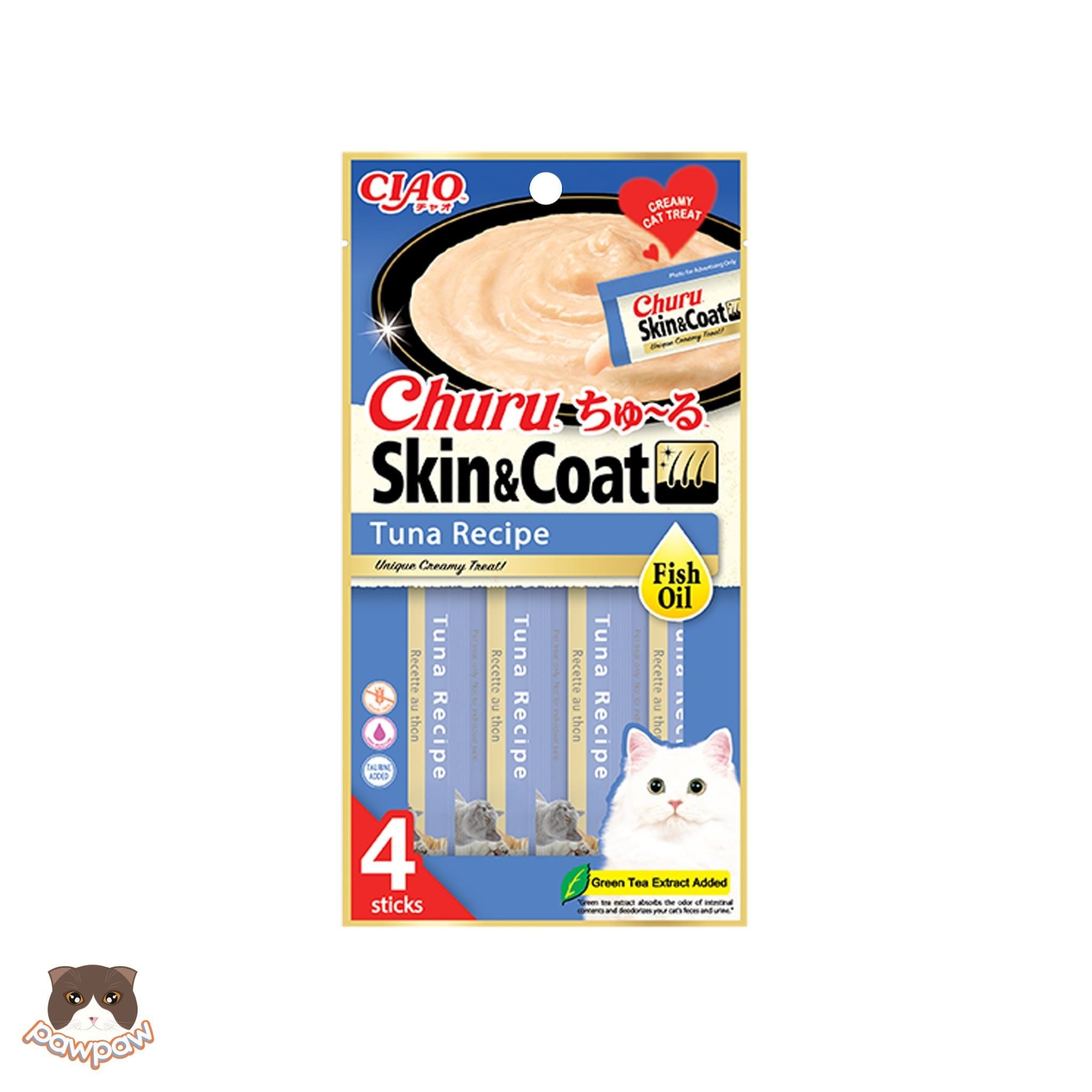  Súp thưởng Ciao Churu 4 thanh ( Thái ) cho mèo 