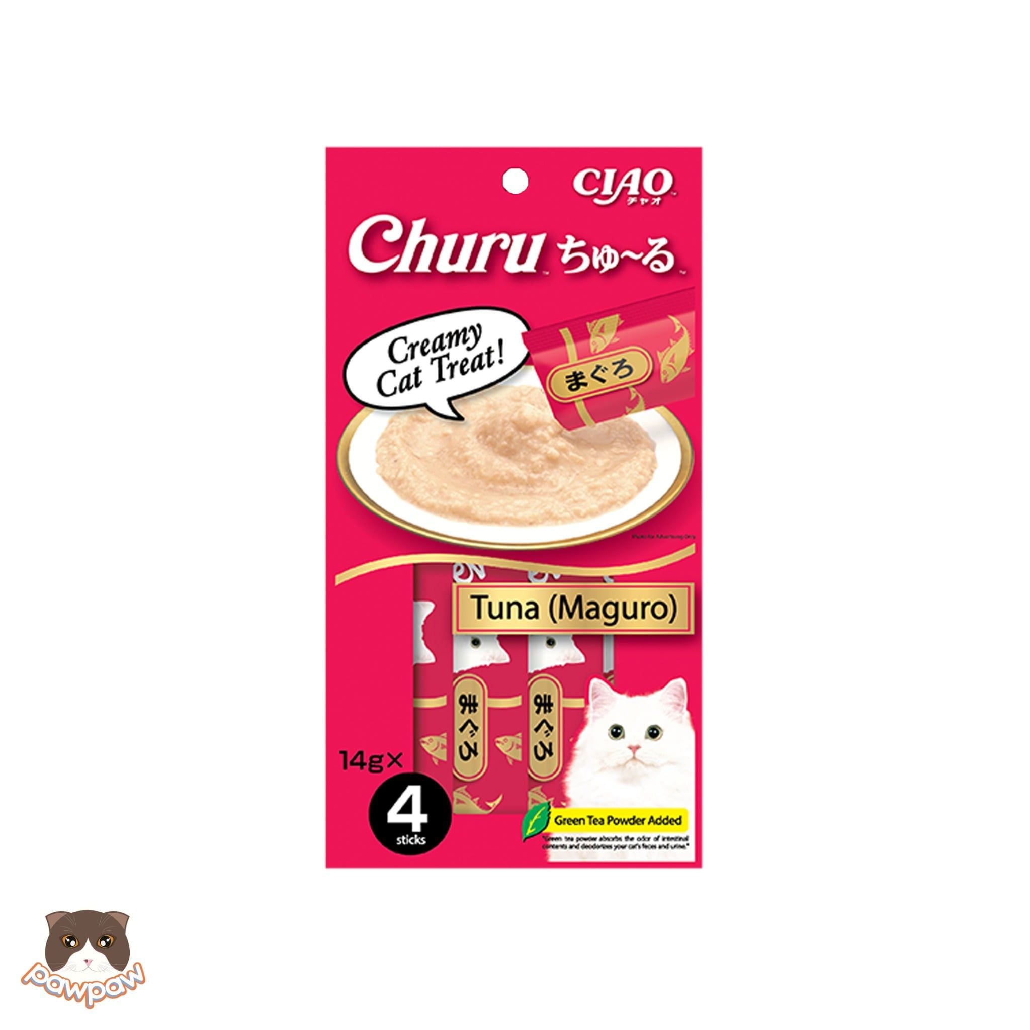  Súp thưởng Ciao Churu 4 thanh ( Thái ) cho mèo 