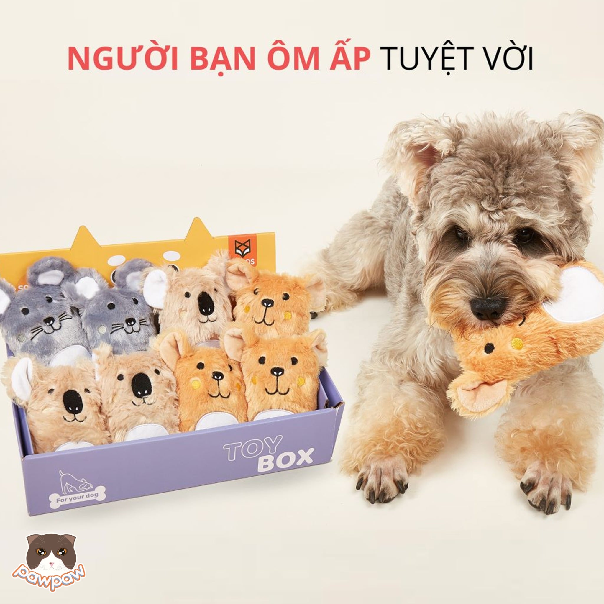  Đồ chơi thú bông có tiếng Fofos cho chó 