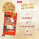  Ức gà hấp nước cốt gà cá ngừ xé nhỏ Cattyman 