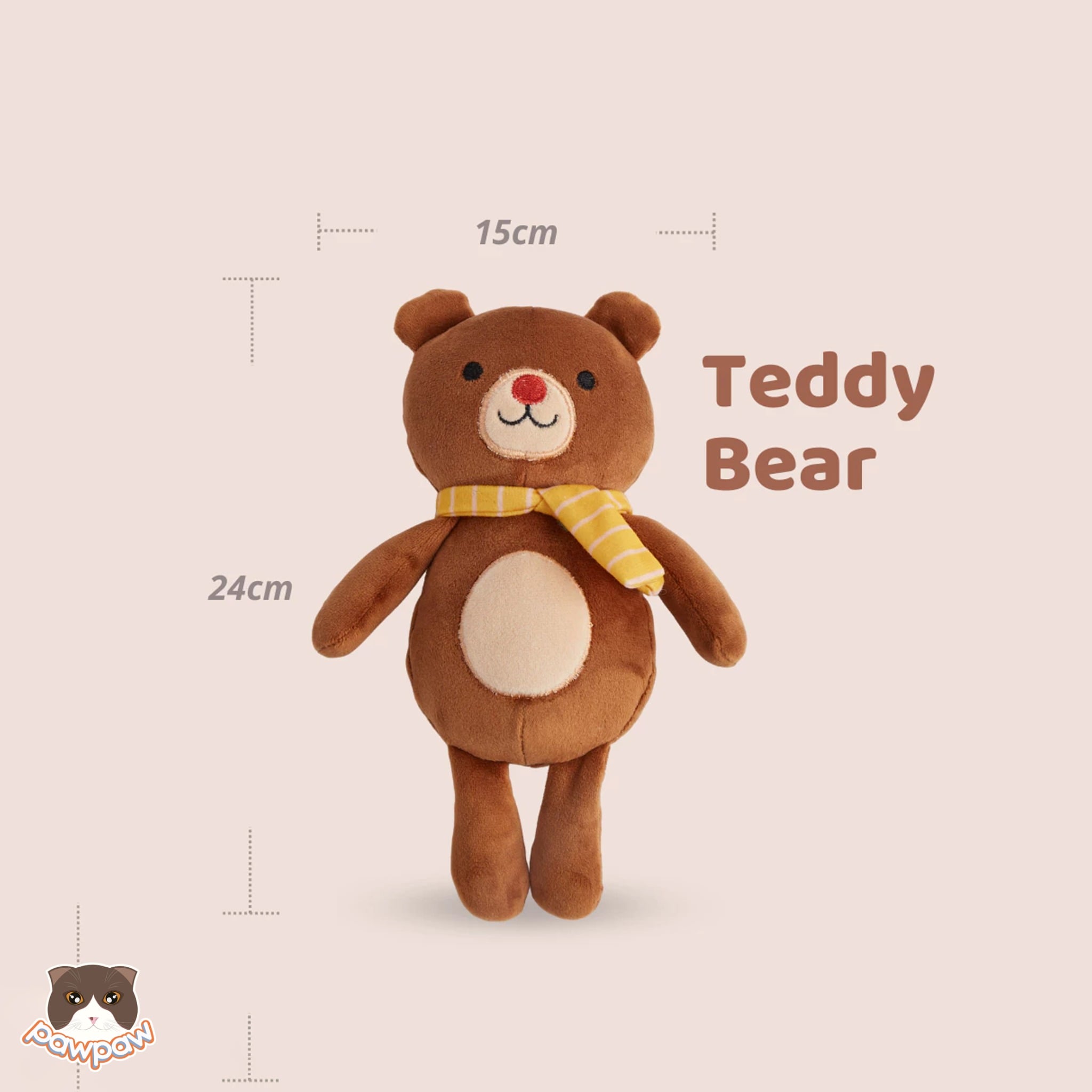  Đồ chơi gấu bông mềm mại Fofos cho chó 