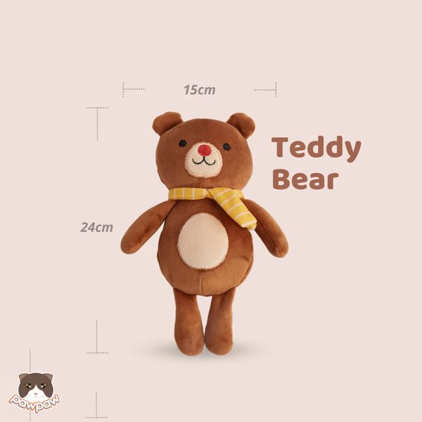  Đồ chơi gấu bông mềm mại Fofos cho chó 