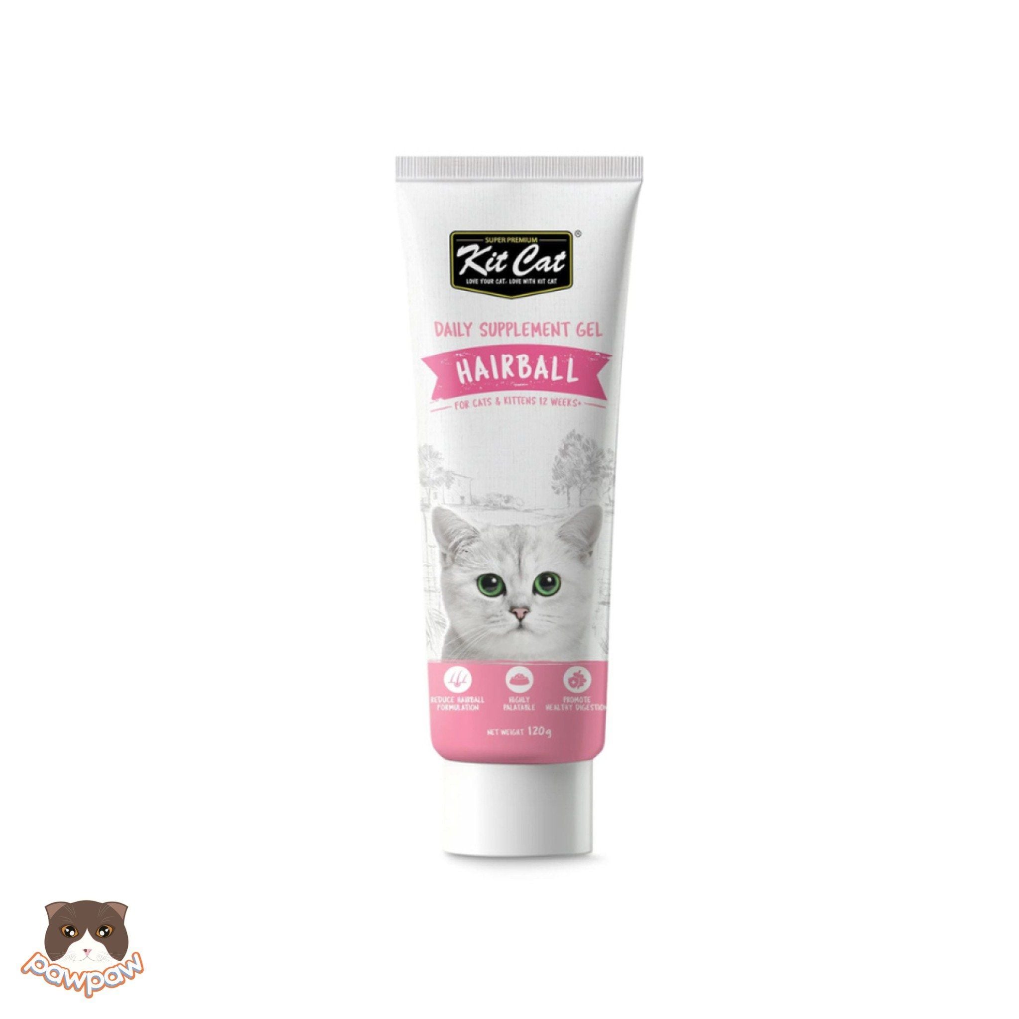  Gel dinh dưỡng Kitcat ngừa búi lông cho mèo 