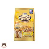  Thức ăn hạt cho chó trưởng thành Gran-Deli vị phô mai, bò, rau củ topping cá khô 