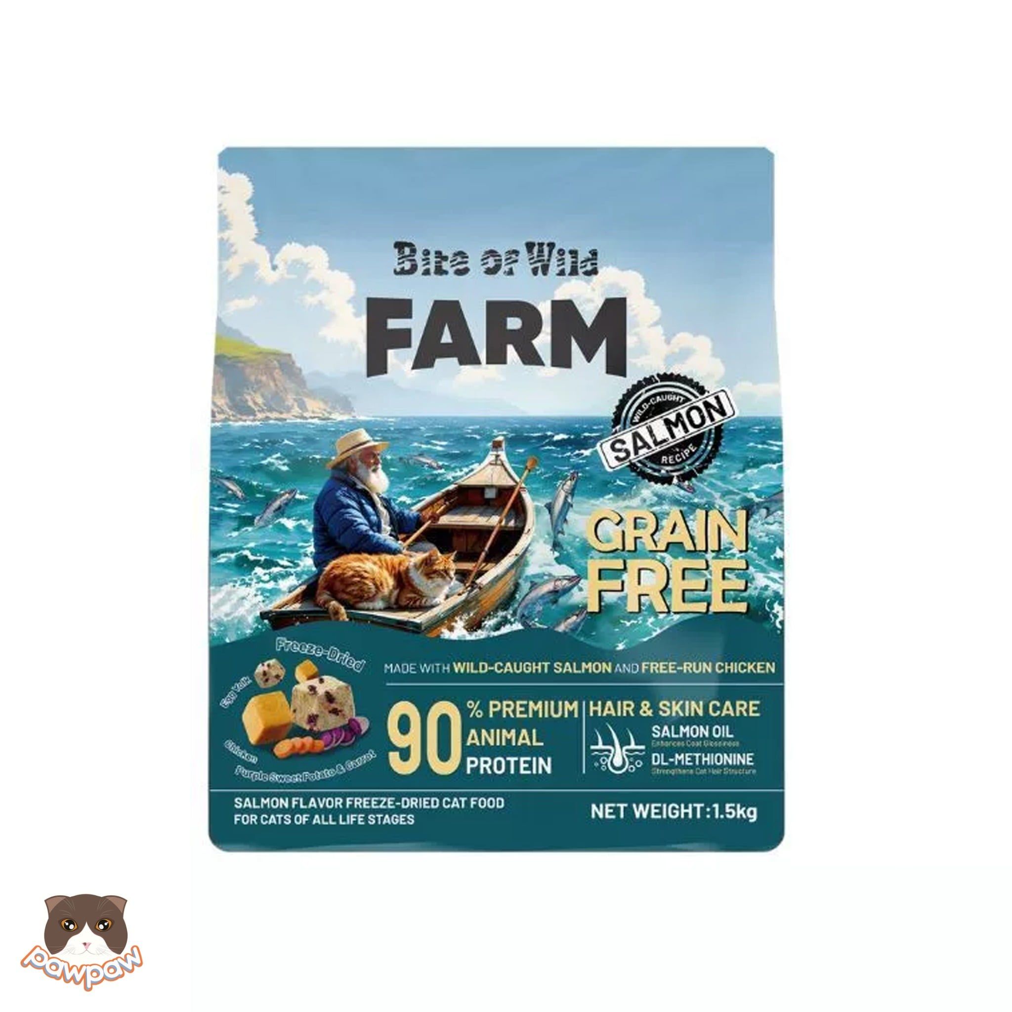  Hạt Bite of Wild Farm 1.5kg cho mèo 