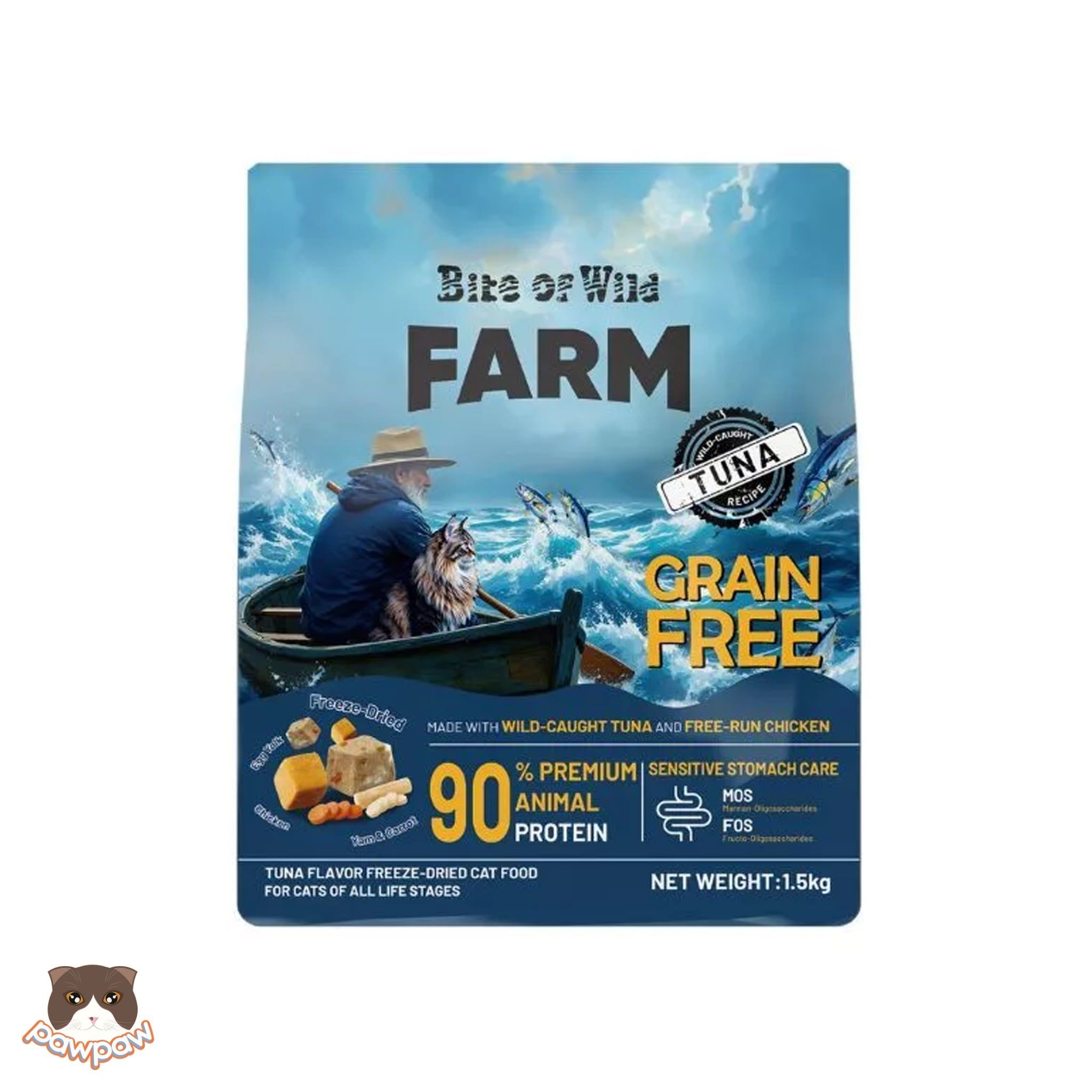  Hạt Bite of Wild Farm 1.5kg cho mèo 