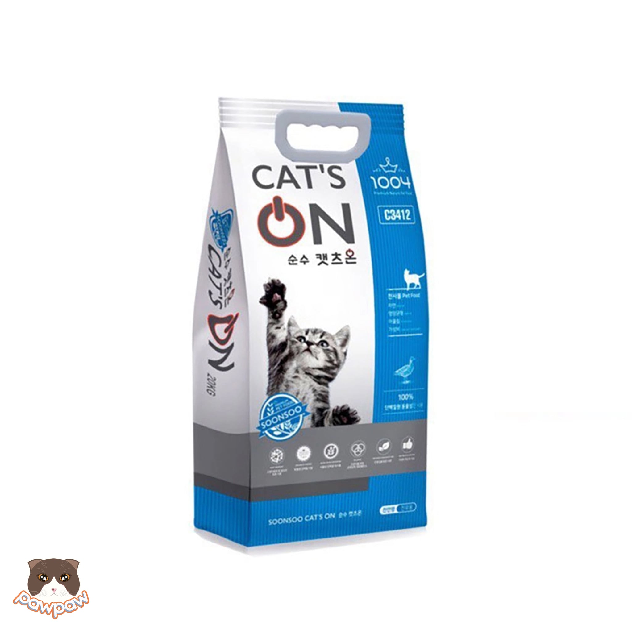  Hạt Cat’s On 1kg cho mèo mọi độ tuổi 
