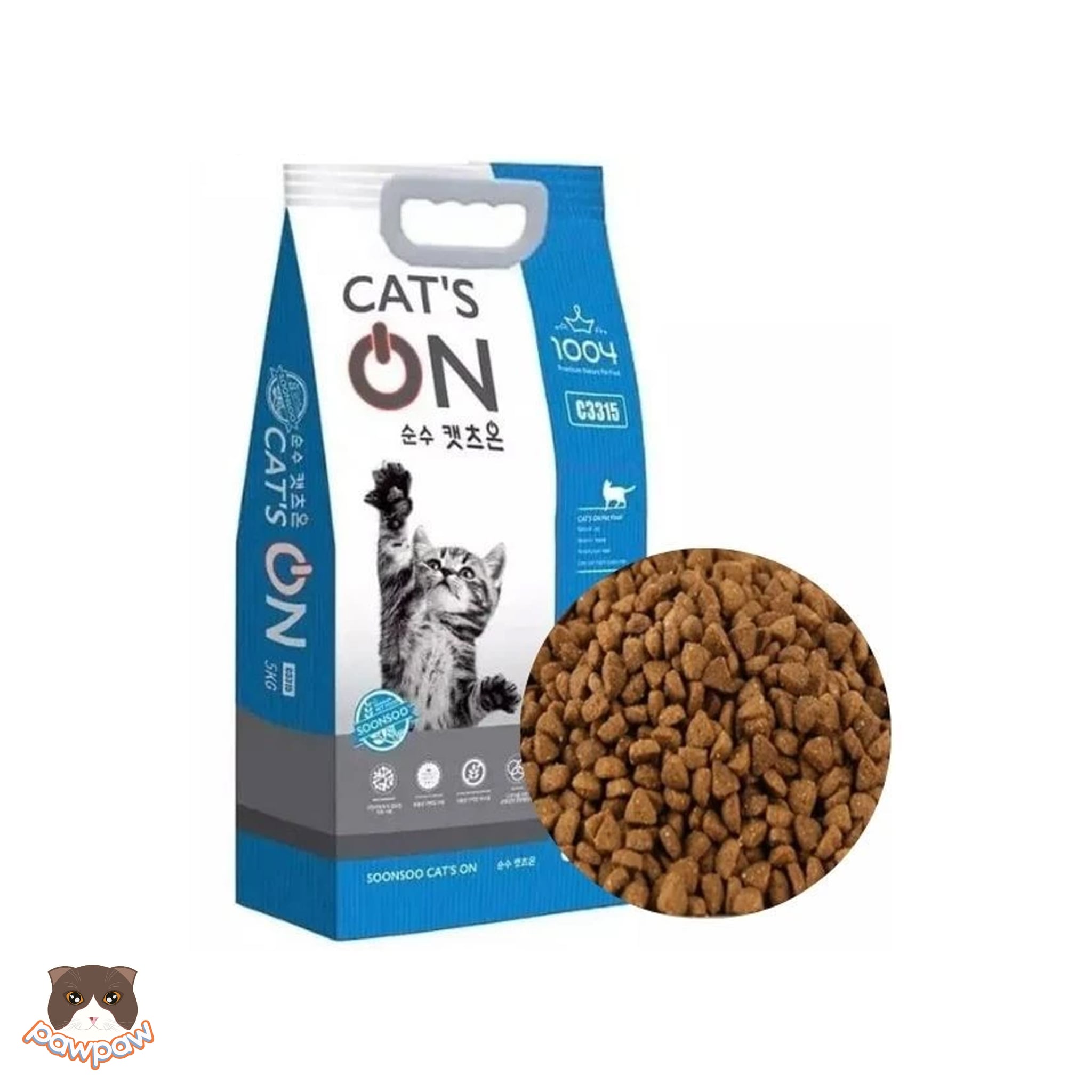 Hạt Cat’s On 1kg cho mèo mọi độ tuổi 
