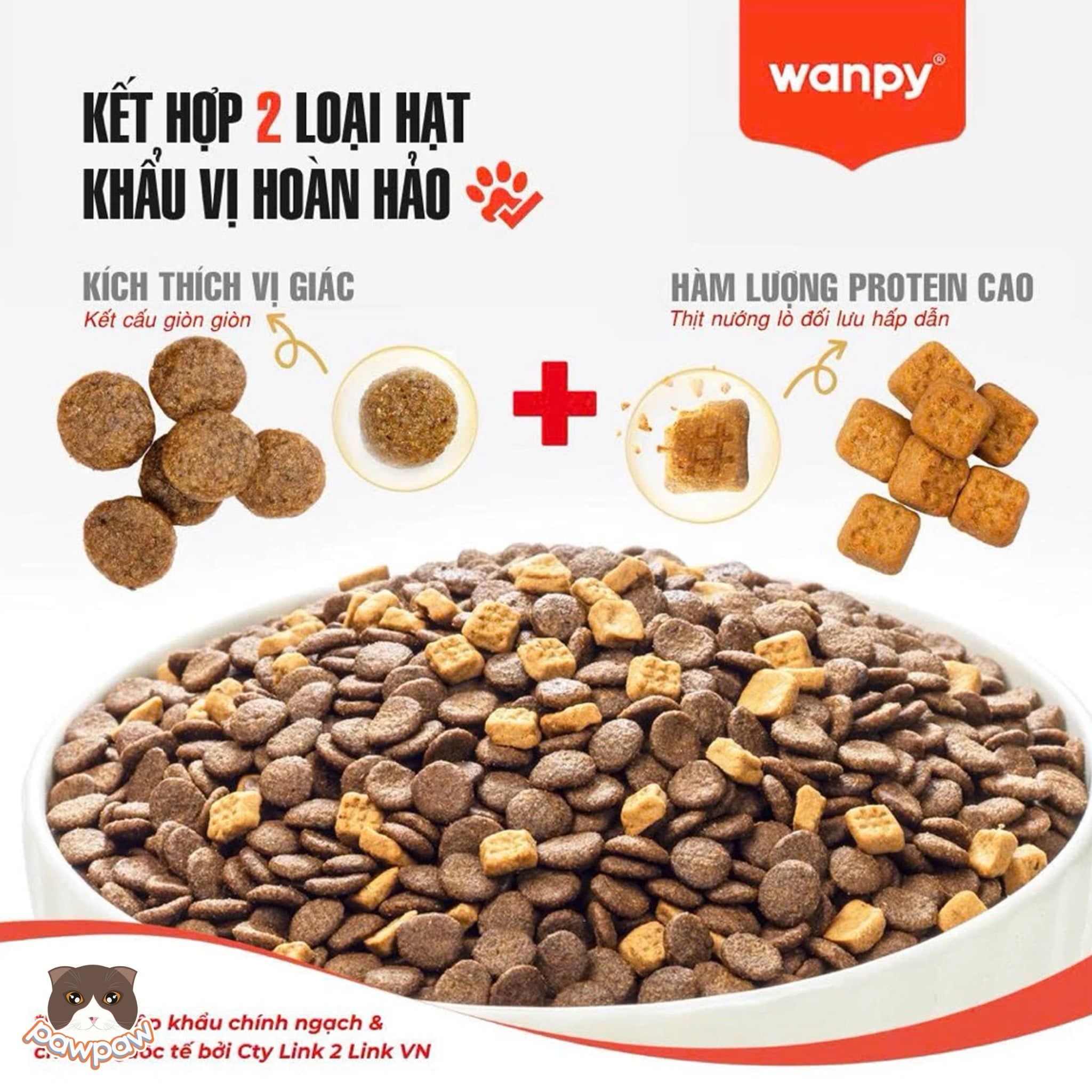  Hạt Wanpy grain free cho mèo 