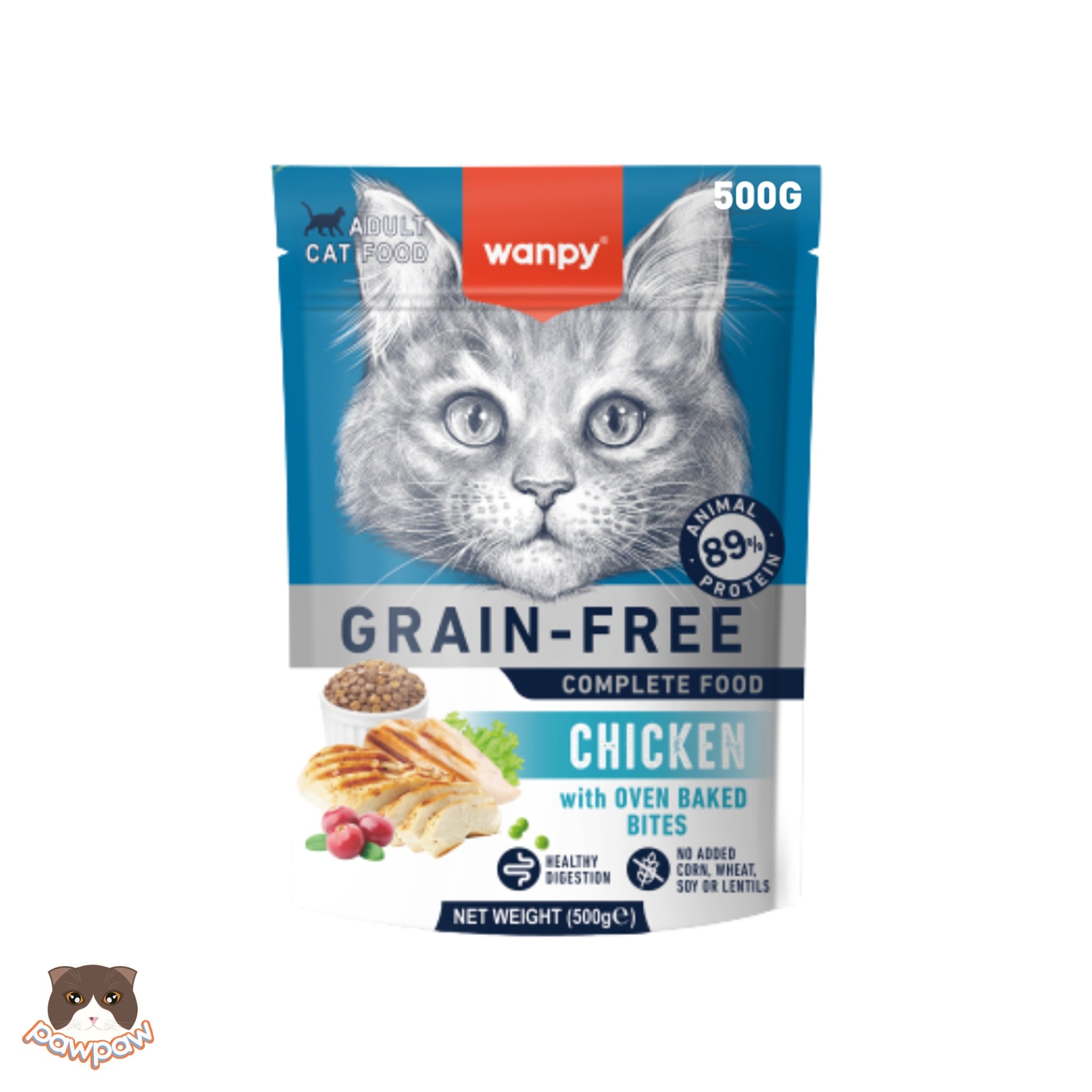  Hạt Wanpy grain free cho mèo 