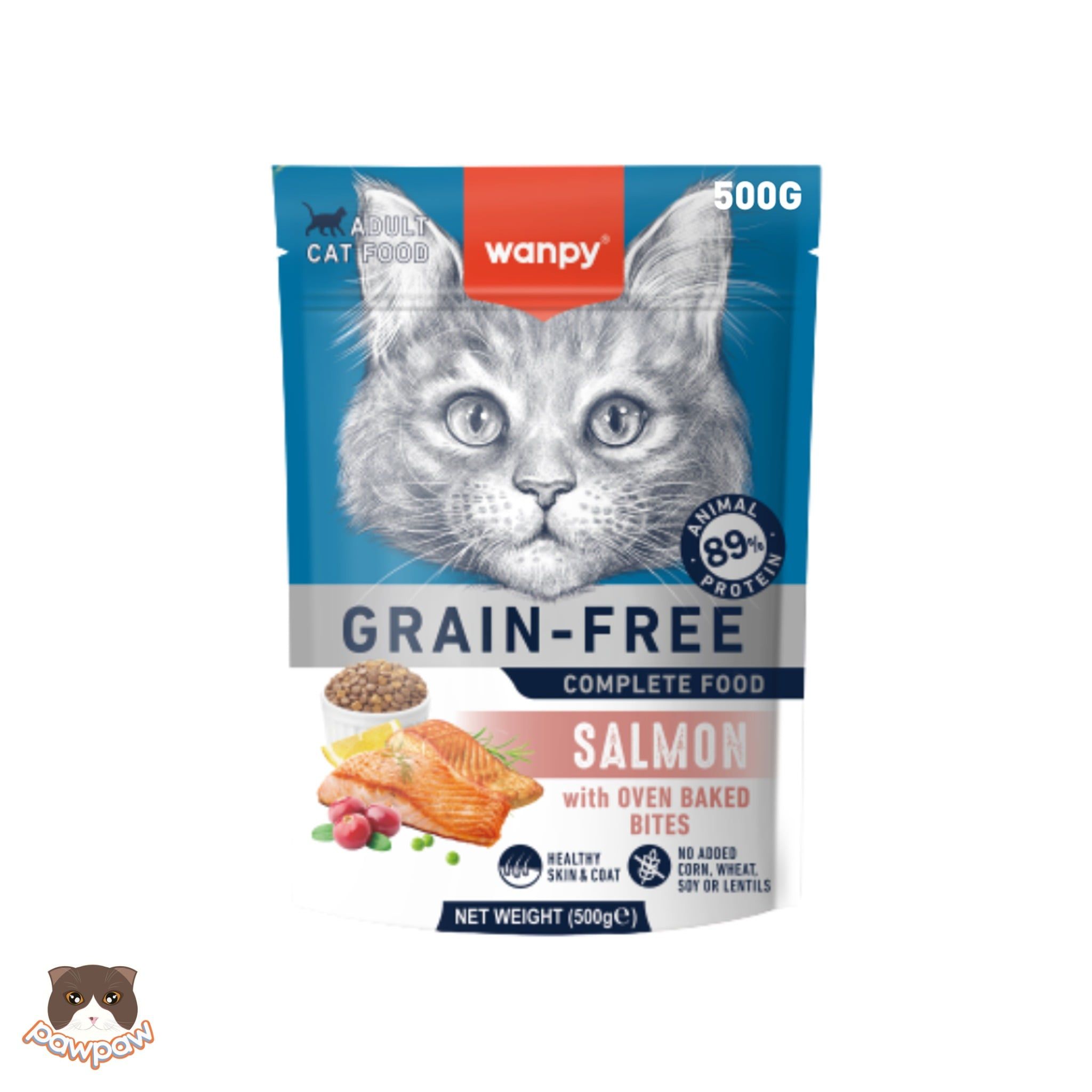  Hạt Wanpy grain free cho mèo 