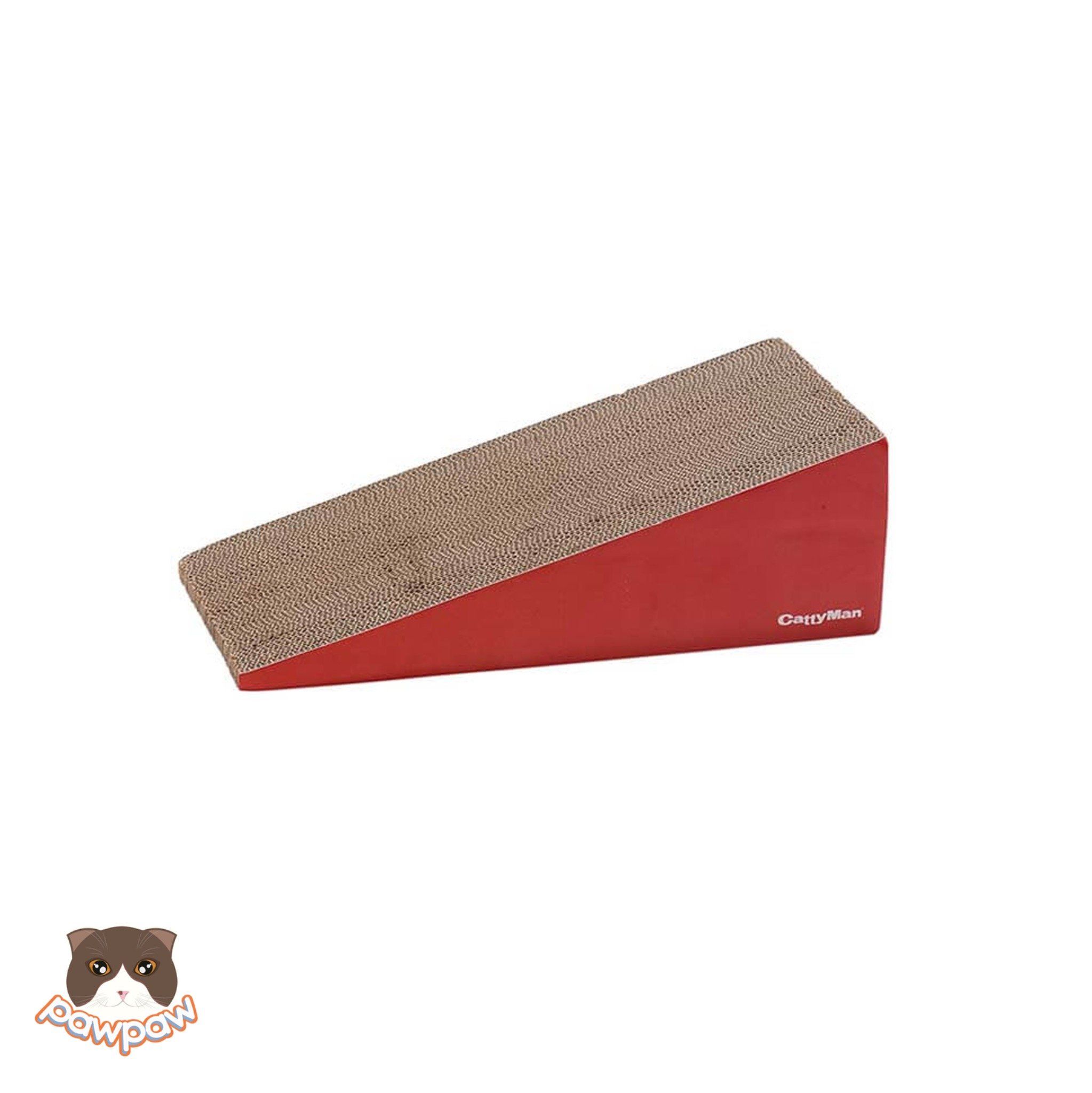  Cào móng carton hình tam giác Cattyman cho mèo 