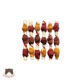  Que da bò cuốn thịt gà , vịt, gan 6 cây DoggyMan cho chó 