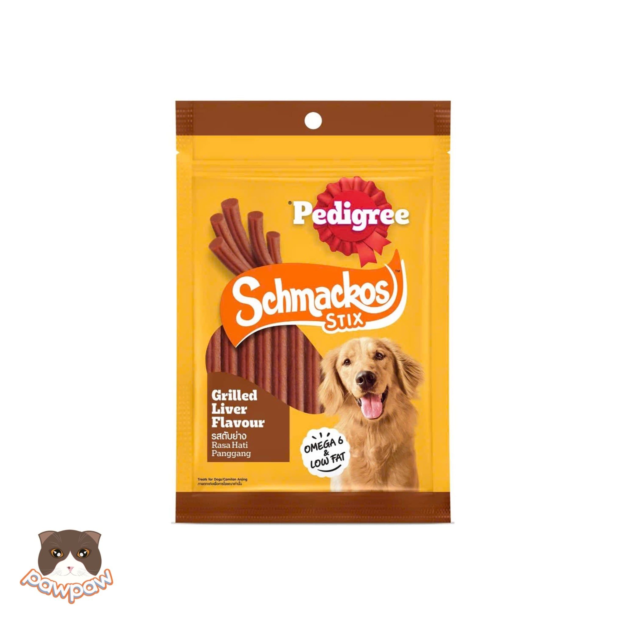  Bánh thưởng dạng que Pedigree Schmackos 70g cho chó 