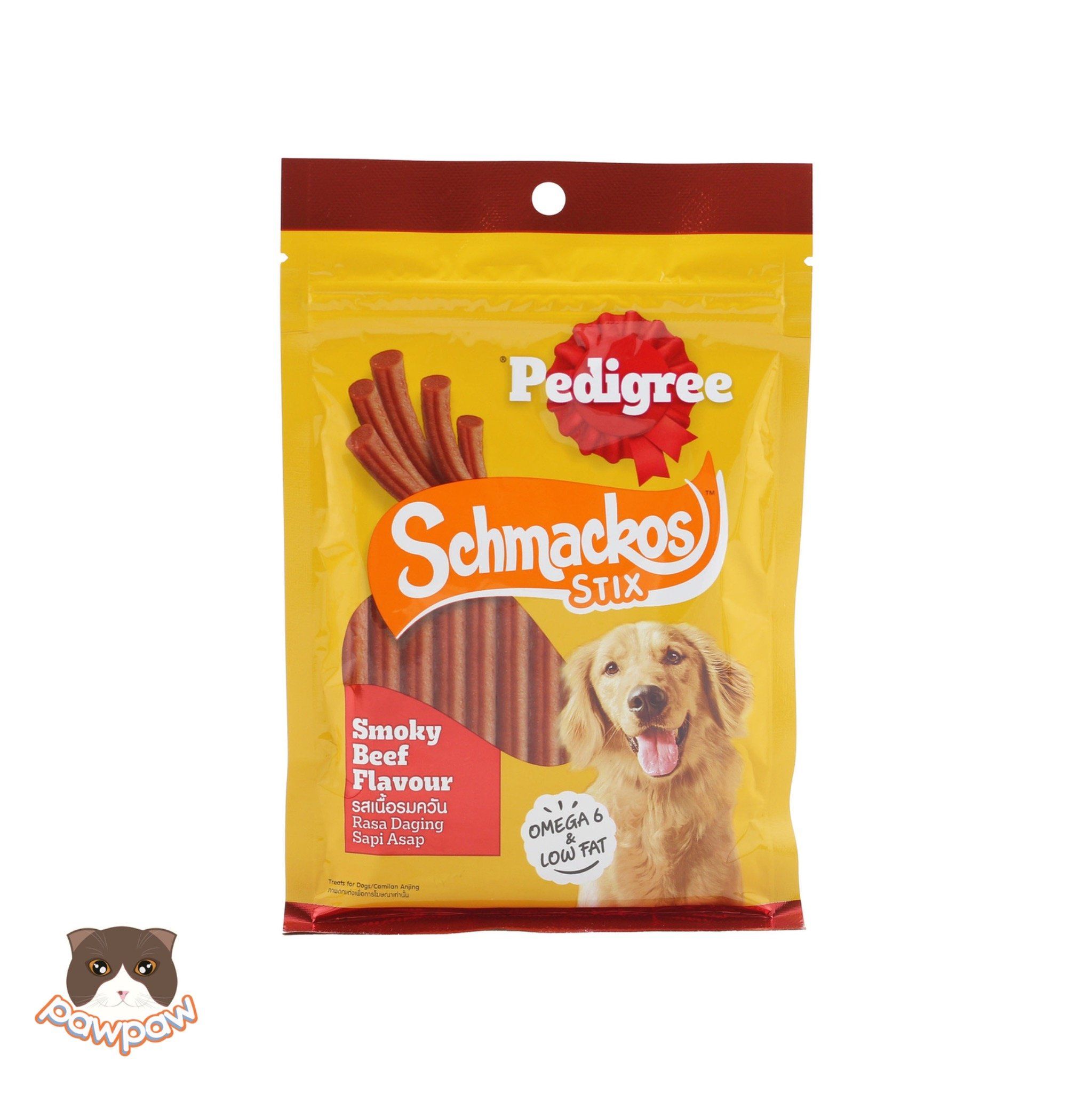  Bánh thưởng dạng que Pedigree Schmackos 70g cho chó 