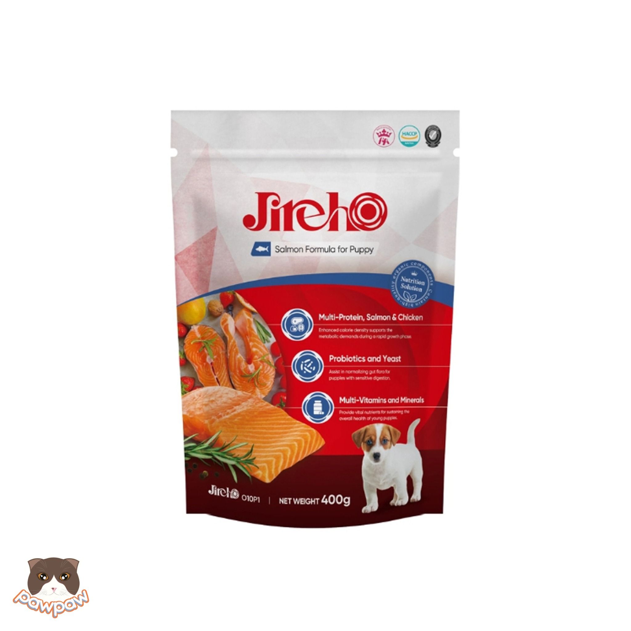  Thức ăn Jireho cá hồi cho chó con 