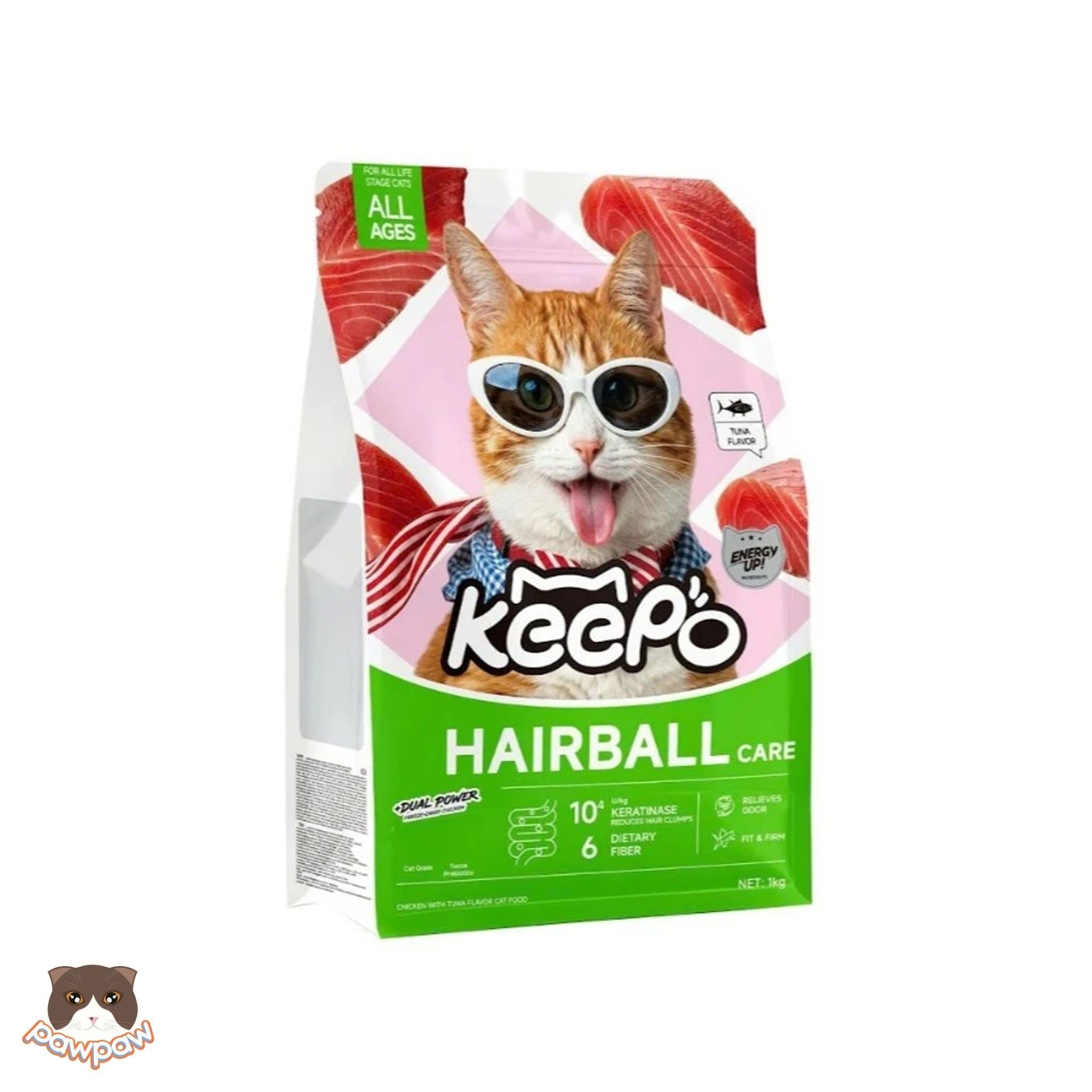  Hạt topping KEEPO 1kg cho mèo 