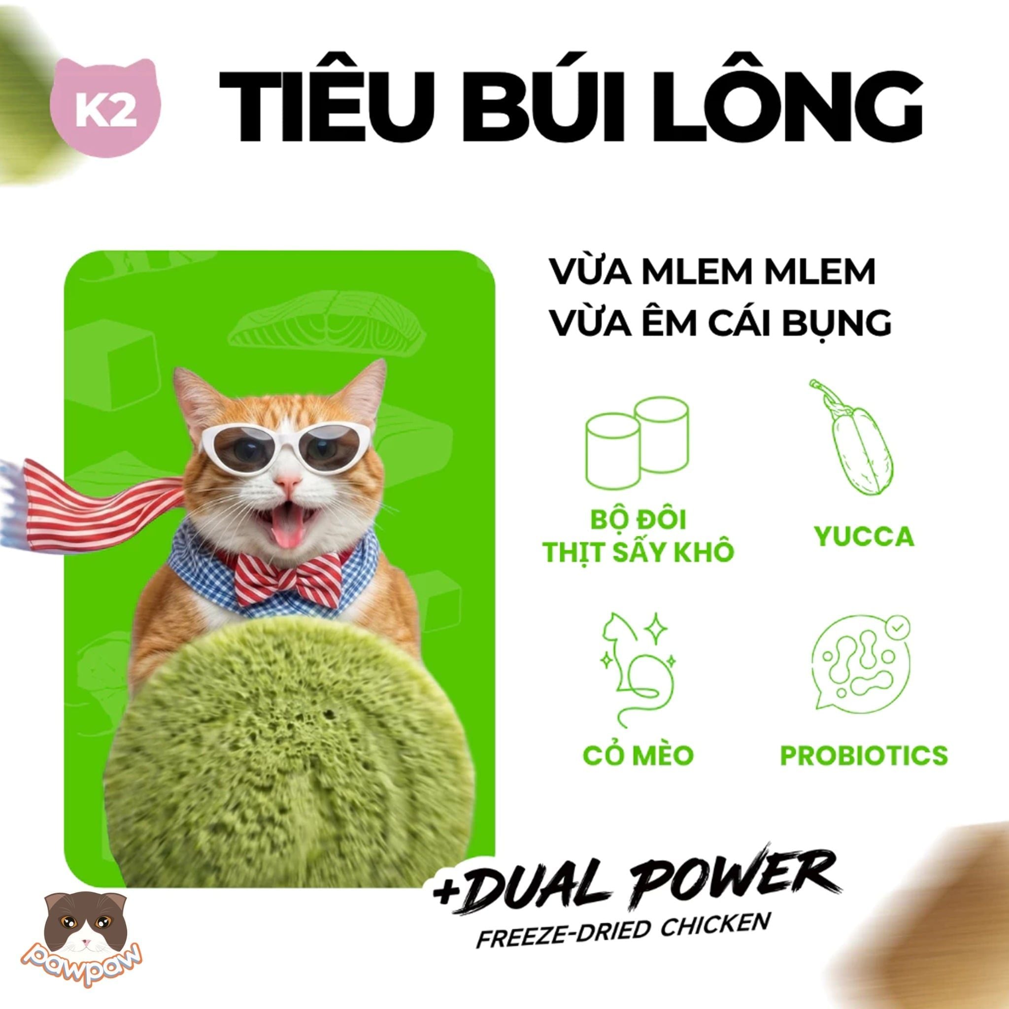  Hạt topping KEEPO 1kg cho mèo 