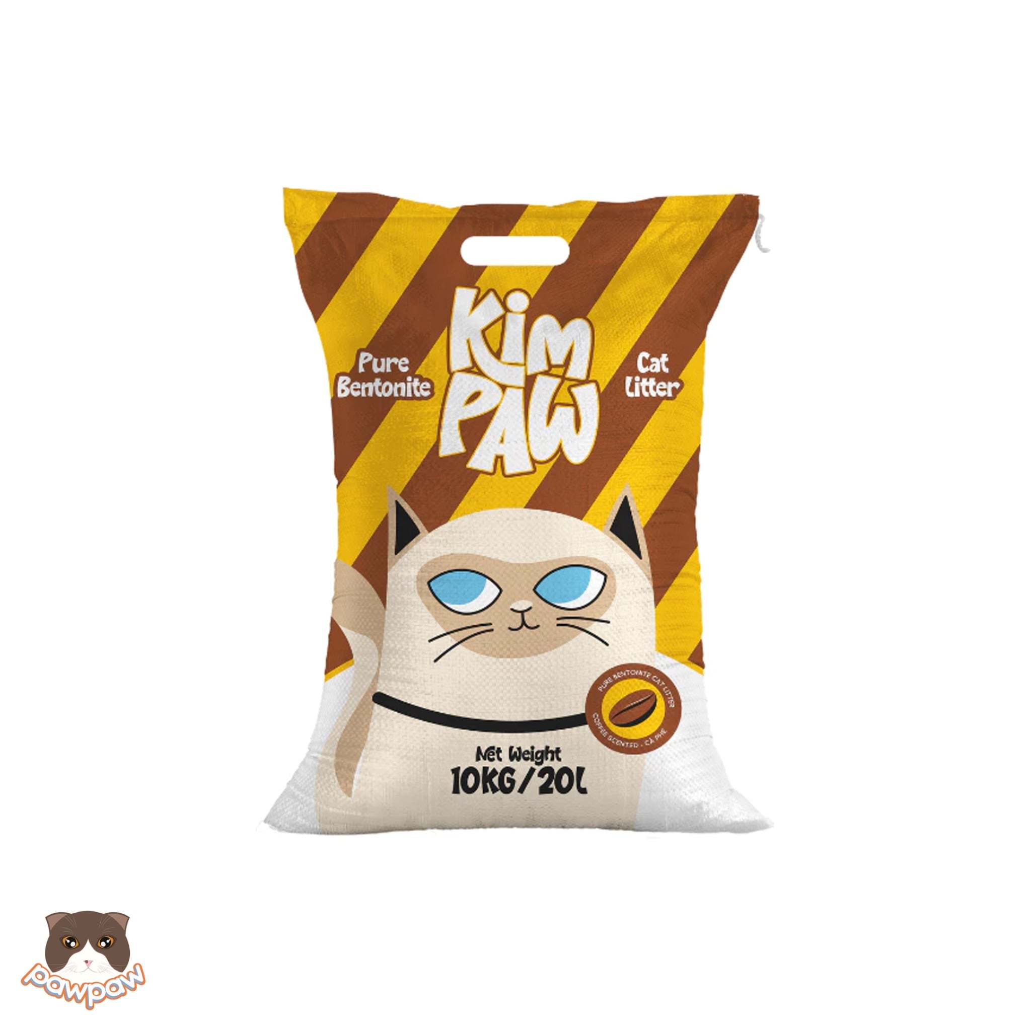  Cát đất sét tự nhiên 100% Kimpaw 20L/10kg 